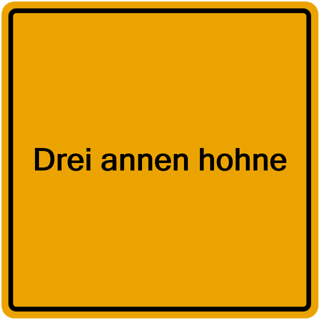 Einwohnermeldeamt24 Drei annen hohne
